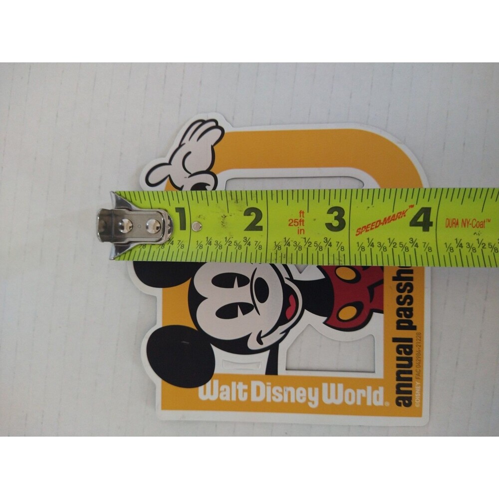 Authentic Walt Disney World Annual Passholder Magnet Mickey Mouse Collectable - Picture 5 of 7